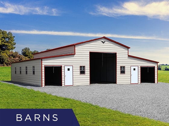 Metal Horse Barns